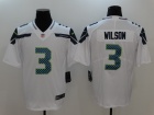 Seattle Seahawks #3 Russell Wilson White Vapor Untouchable Limited Football Jersey