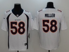 Denver Broncos #58 Von Miller White Vapor Untouchable Limited Football Jersey