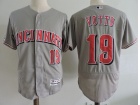 Cincinnati Reds #19 Joey Votto Gray Flexbase Baseball Jerseys