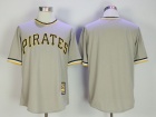 Pittsburgh Pirates Blank Majestic Gray Road Cool Base Cooperstown Collection Player Jersey