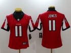 Atlanta Falcons #11 Julio Jones Red Womens Vapor Untouchable Limited Jersey