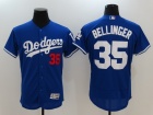 Los Angeles Dodgers #35 Cody Bellinger Blue Flex Base Jerseys