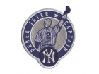 Men's New York Yankees Derek Jeter Majestic White Home Retirement Patch Collection Flex Base Jersey