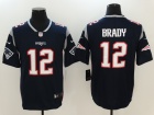 New England Patriots #12 Tom Brady Blue Men's Vapor Untouchable Limited Jersey