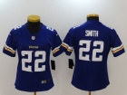 Minnesota Vikings #22 Harrison Smith Purple Womens Vapor Untouchable Limited Jersey