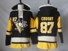 Pittsburgh Penguins #87 Sidney Crosby Black 2017 Pullover Hockey Hoodies