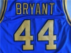 Crenshaw High School #44 Kobe Bryant Blue Basketball Jerseys