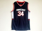 University of Connecticut #34 Ray Allen Blue College Basketball Jersey