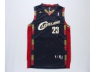 Cleveland Cavaliers #23 LeBron James Navy Blue Throwback Baskeball Jerseys