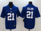 New York Giants #21 Landon Collins Blue Men's Vapor Untouchable Limited Jersey