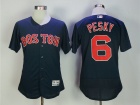 Boston Red Sox #6 Johnny Pesky Blue Flexbase Baseball Jersey