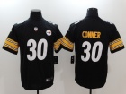 Pittsburgh Steelers #30 James Conner Black Men's Vapor Untouchable Limited Jersey