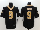 New Orleans Saints #9 Drew Brees Black Vapor Untouchable Limited Football Jersey