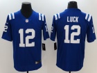 Indianapolis Colts #12 Andrew Luck Blue Mens Vapor Untouchable Limited Jersey