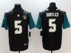 Jacksonville Jaguars #5 Blake Bortles Black Mens Vapor Untouchable Limited Jersey