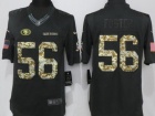 San Francisco 49ers #56 Reuben Foster Anthracite Salute to Service Limited Football Jersey