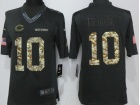 Chicago Bears #10 Mitch Trubisky Anthracite Salute to Service Limited Football Jersey