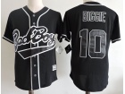 Bad Boy #10 Biggie Black Baseball Jersey