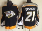 Nashville Predators #21 Filip Forsberg Black CCM Hockey Jersey