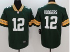 Green Bay Packers #12 Aaron Rodgers Green Mens Vapor Untouchable Limited Jersey