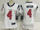 Houston Texans #4 Deshaun Waston White Women Vapor Untouchable Limited Jersey