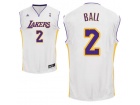 Los Angeles Lakers #2 Lonzo Ball White 2017 NBA Draft Basketball Jerseys