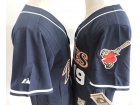 San Diego Padres #19 Tony Gwynn Navy Blue 1998 Throwback Baseball Jersey