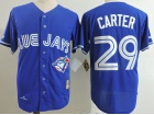 Toronto Blue Jays #29 Joe Carter Blue Throwback Jersey