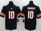 Chicago Bears #10 Mitch Trubisky Blue Mens Vapor Untouchable Limited Jersey