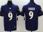 Baltimore Ravens #9 Justin Tucker Purple Mens Vapor Untouchable Limited Jersey