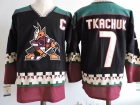 Phoenix Coyotes #7 Keith Tkachuk Black Hockey Jersey