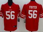 San Francisco 49ers #56 Reuben Foster Red Mens Vapor Untouchable Limited Jersey