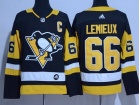 2017 New Pittsburgh Penguins #66 Mario Lemieux Black Hockey Jersey