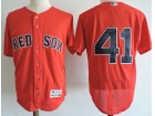 Boston Red Sox #41 Chris Sale Red No Name Flexbase Jersey