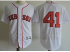 Boston Red Sox #41 Chris Sale White No Name Flexbase Jersey