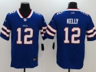 Buffalo Bills #12 Jim Kelly Blue Men's Vapor Untouchable Limited Jersey