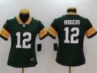 Green Bay Packers #12 Aarron Rodgers Green Women Vapor Untouchable Limited Jersey