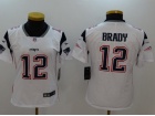 New England Patriots #12 Tom Brady White Women Vapor Untouchable Limited Jersey