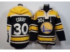 Golden State Warriors #30 Stephen Curry Black Basketball Hoodie