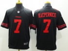 San Francisco 49ers #7 Colin Kaepernick Black Nike Limited Jersey