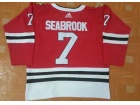 2017 New Chicago Blackhawks #7 Brent Seabrook Red Hockey Jersey