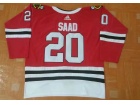 2017 New Chicago Blackhawks #20 Brandon Saad Red Hockey Jersey