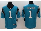 Carolina Panthers #1 Cam Newton Blue Men's Vapor Untouchable Limited Jersey