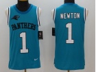 Carolina Panthers #1 Cam Newton Blue Men's Vapor Untouchable Limited Jersey