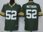 Green Bay Packers #52 Clay Matthews Green Vapor Untouchable Limited Jersey