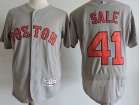 Boston Red Sox #41 Sale Grey Flexbase Jersey