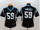 Women Carolina Panthers #59 Luke Kuechly Black Vapor Untouchable Limited Jersey