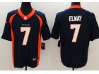 Denver Broncos #7 John Elway Blue Vapor Untouchable Limited Jersey