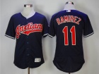 Cleveland Indians #11 Jose Ramirez Navy Blue Flexbase Jersey