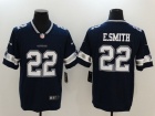 Dallas Cowboys #22 E.smith Blue Men's Vapor Untouchable Limited Jersey